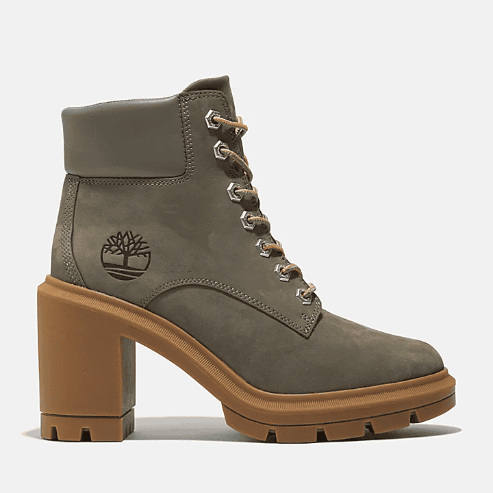 Timberland Allington Height Lace-Up Boot for Women in Dark Green